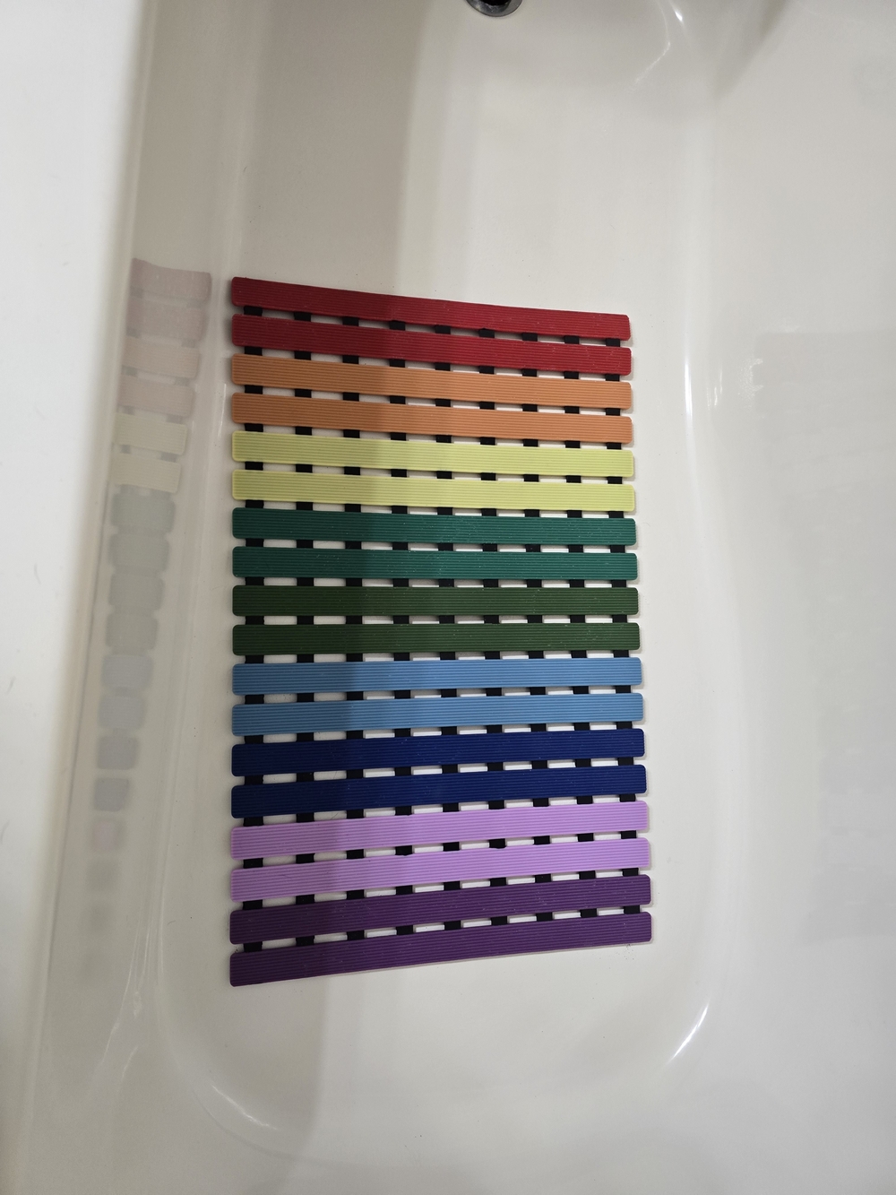Rainbow Non-Slip Bathtub Mat Strips